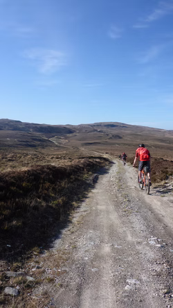 The last big climb from Cashel Dhu
