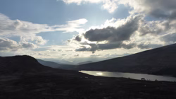 Loch Ossian descent